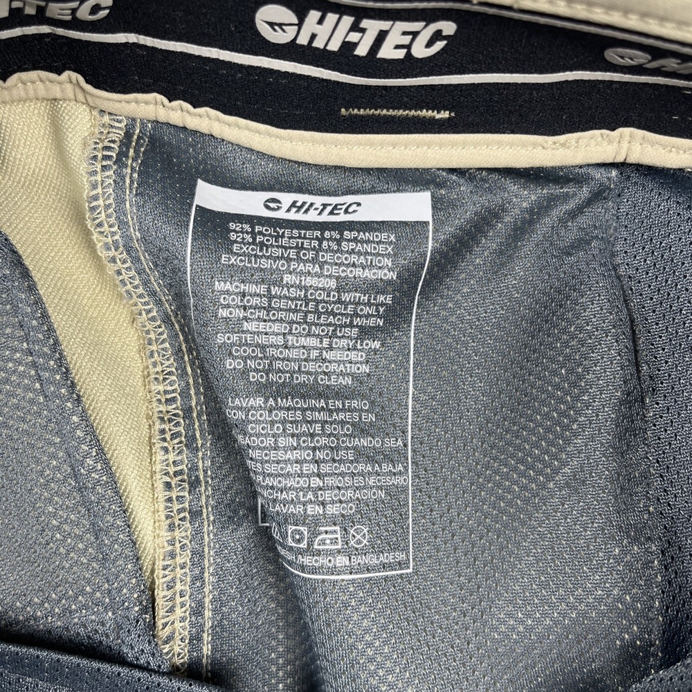 Hi-tech Pants Mens 34X30 Tan Cargo Zip Tech Performance Stretch Golf Chino Pants - Picture 14 of 16